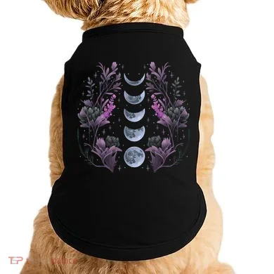Dark Moon Phases Doggie Tank