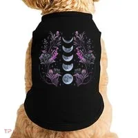 Dark Moon Phases Doggie Tank thumb 0