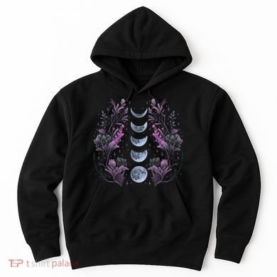 Dark Moon Phases Hoodie