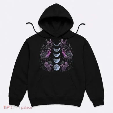 Dark Moon Phases Hoodie