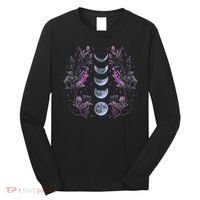 Dark Moon Phases Long Sleeve Shirt thumb 0