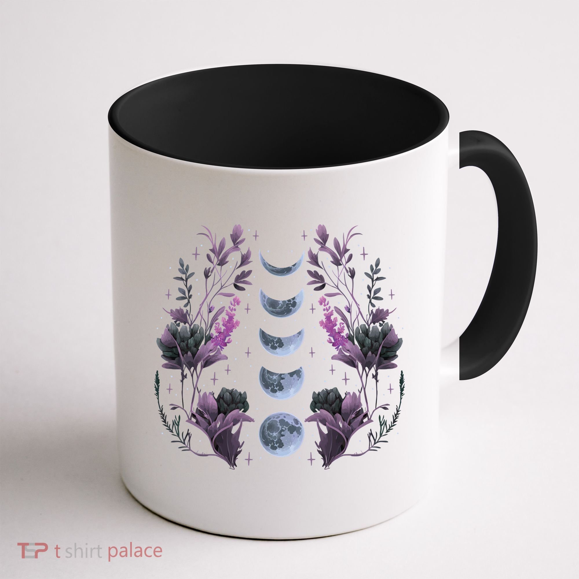 Dark Moon Phases Coffee Mug