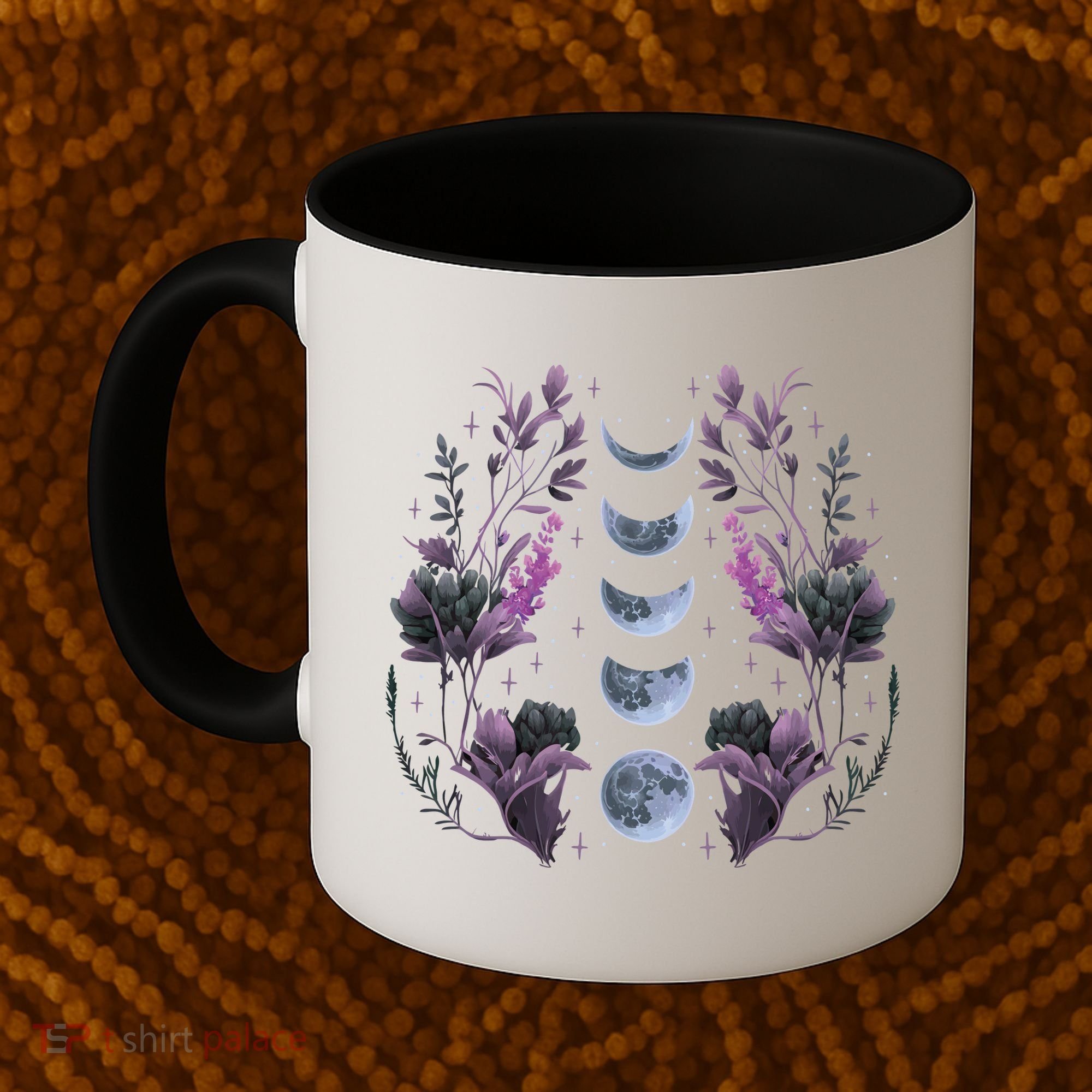 Dark Moon Phases Coffee Mug