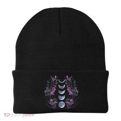 Dark Moon Phases Beanie