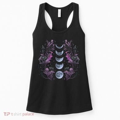 Dark Moon Phases Women's Tank Top