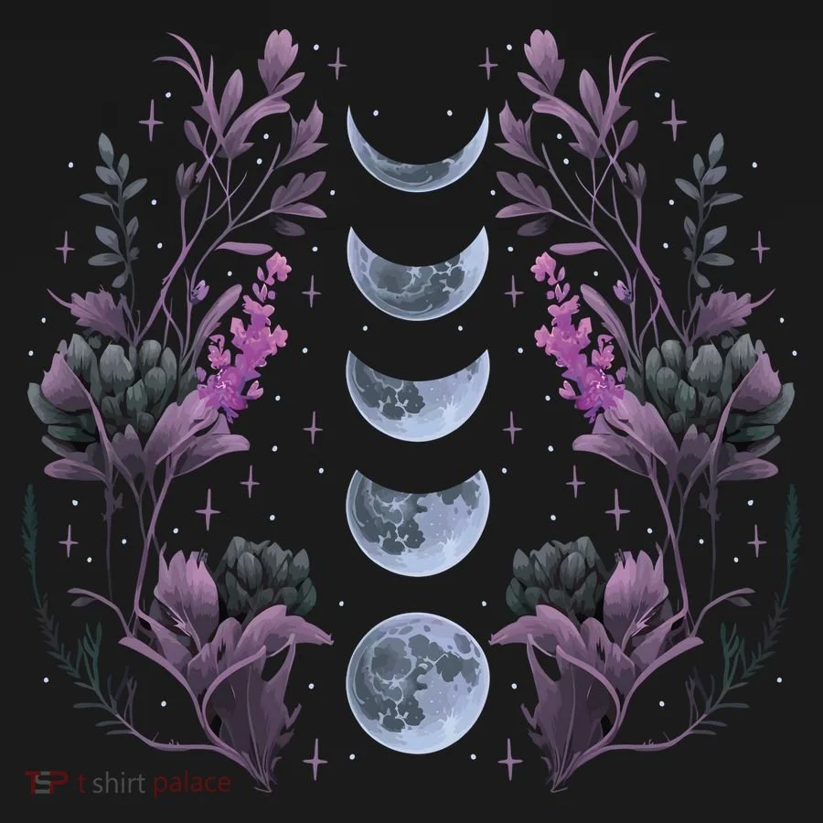 Dark Moon Phases Women's Tank Top