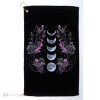 Dark Moon Phases Golf Towel thumb 0