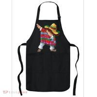 Dabbing Mexican Poncho Cinco De Mayo Boys Men Sombrero Dab Apron thumb 0