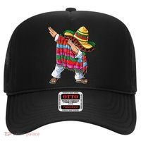 Dabbing Mexican Poncho Cinco De Mayo Boys Men Sombrero Dab Hat thumb 0