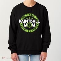 Don't Make Paintball Mom Count To Three Shooting Great Gift Women's Sweatshirt thumb 0