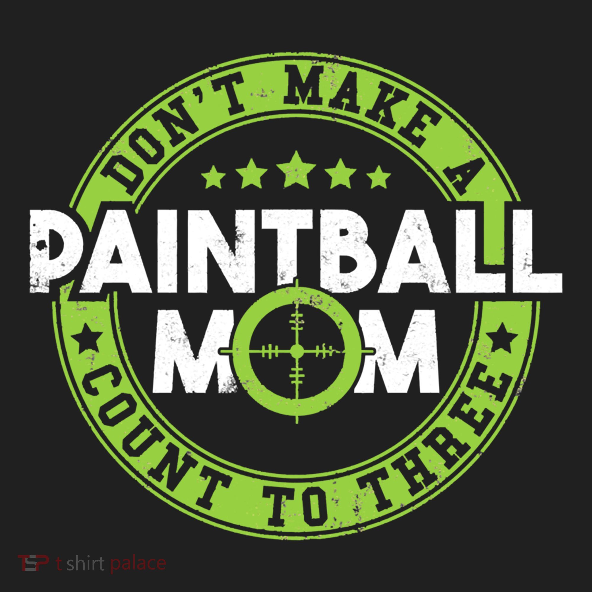 Don't Make Paintball Mom Count To Three Shooting Great Gift Beanie