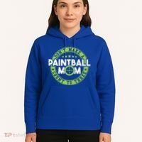 Don't Make Paintball Mom Count To Three Shooting Great Gift Hoodie thumb 5