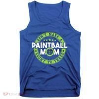 Don't Make Paintball Mom Count To Three Shooting Great Gift Tank Top thumb 0