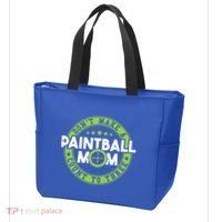 Don't Make Paintball Mom Count To Three Shooting Great Gift Tote Bag thumb 3