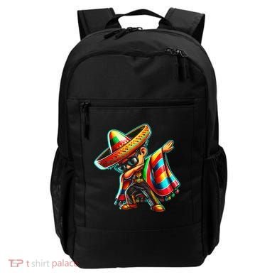 Dabbing Mexican Poncho Cinco De Mayo Backpack