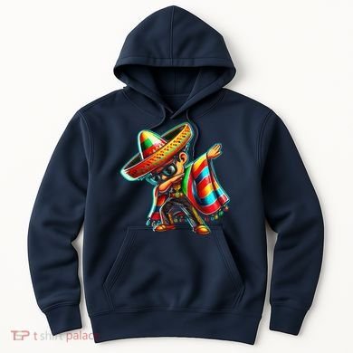 Dabbing Mexican Poncho Cinco De Mayo Hoodie