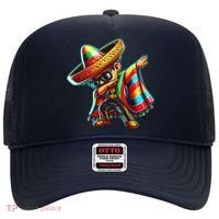 Dabbing Mexican Poncho Cinco De Mayo Hat thumb 0