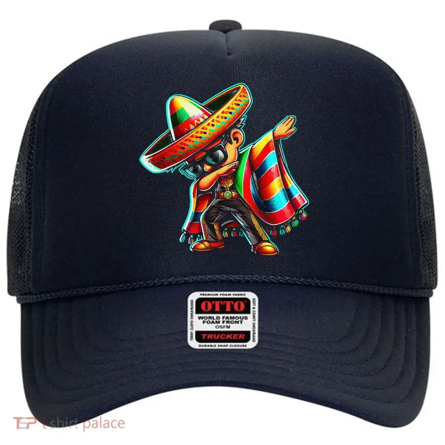 Dabbing Mexican Poncho Cinco De Mayo Hat