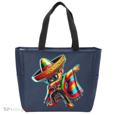 Dabbing Mexican Poncho Cinco De Mayo Tote Bag