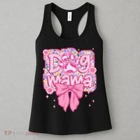 Dog Mom Preppy Dog Mama Flower Coquette Bow Mothers Day Women's Tank Top thumb 3