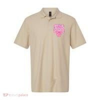 Dog Mom Preppy Dog Mama Flower Coquette Bow Mothers Day Polo thumb 0