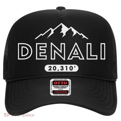 Denali Mountain Peak Elevation Alaska National Park Hat