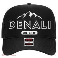 Denali Mountain Peak Elevation Alaska National Park Hat thumb 0