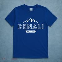 Denali Mountain Peak Elevation Alaska National Park T-Shirt thumb 5