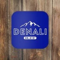 Denali Mountain Peak Elevation Alaska National Park Coaster thumb 0