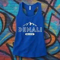Denali Mountain Peak Elevation Alaska National Park Women's Tank Top thumb 3