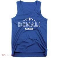 Denali Mountain Peak Elevation Alaska National Park Tank Top thumb 0