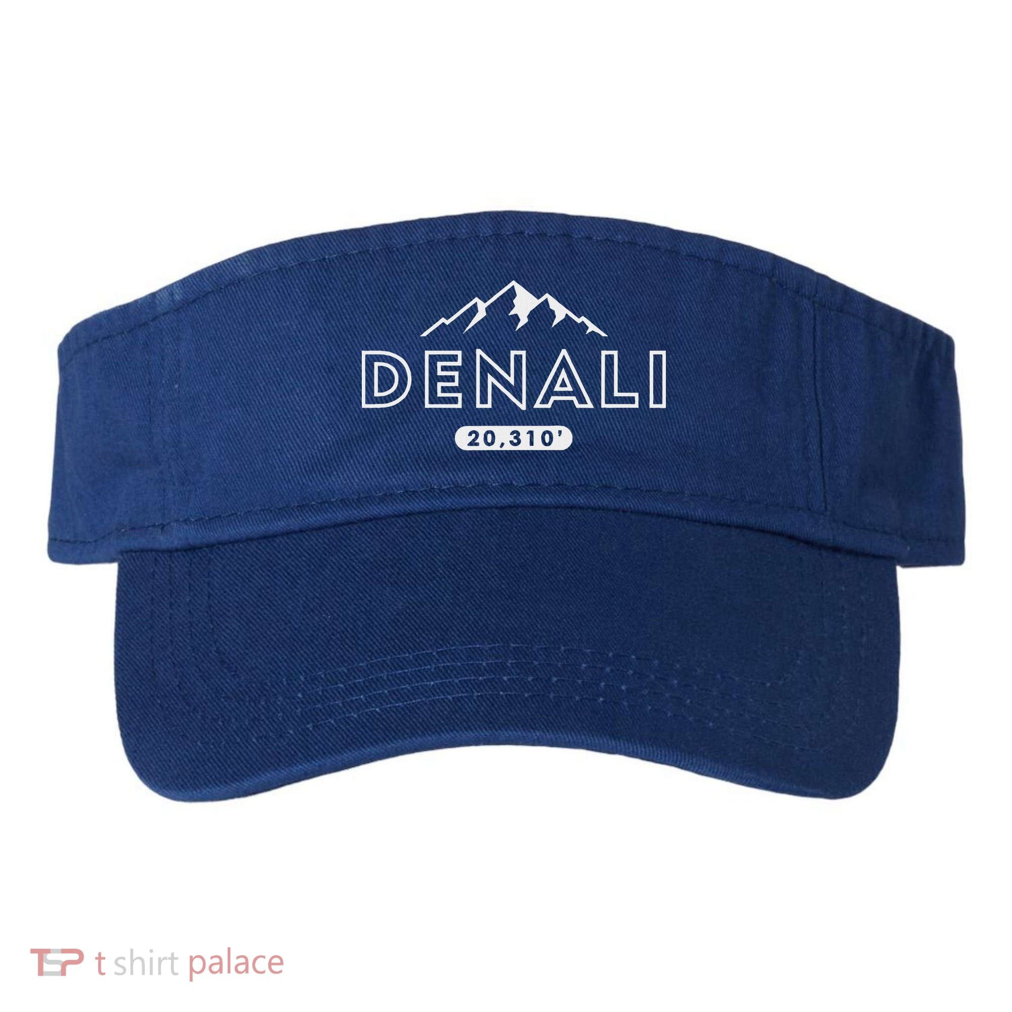 Denali Mountain Peak Elevation Alaska National Park Visor