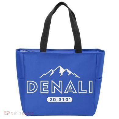Denali Mountain Peak Elevation Alaska National Park Tote Bag