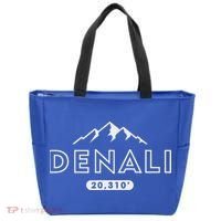 Denali Mountain Peak Elevation Alaska National Park Tote Bag thumb 0