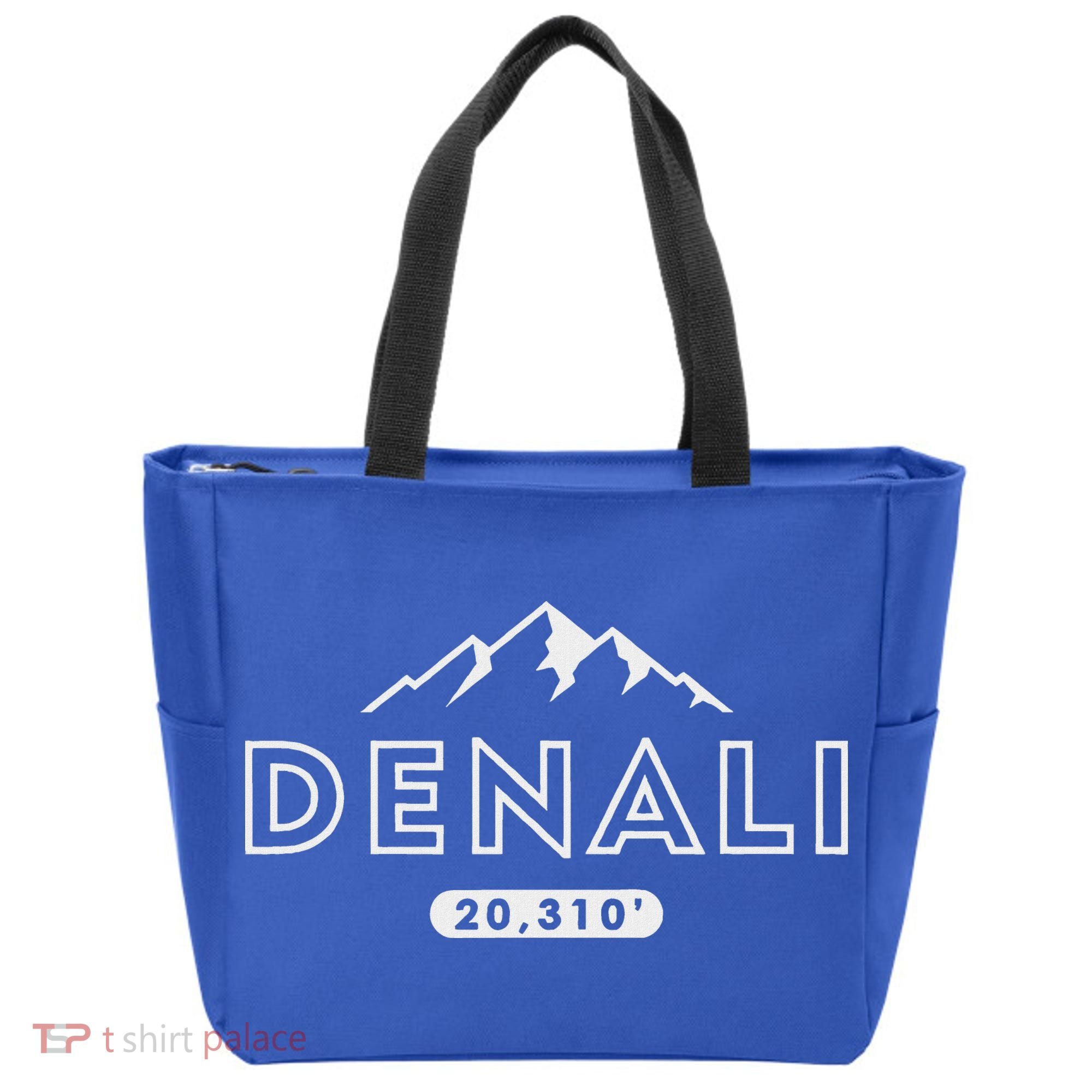 Denali Mountain Peak Elevation Alaska National Park Tote Bag