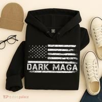 Dark Maga Patriotic Trump Republicans Conservatives Apparel Hoodie thumb 4