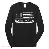 Dark Maga Patriotic Trump Republicans Conservatives Apparel Long Sleeve Shirt thumb 0