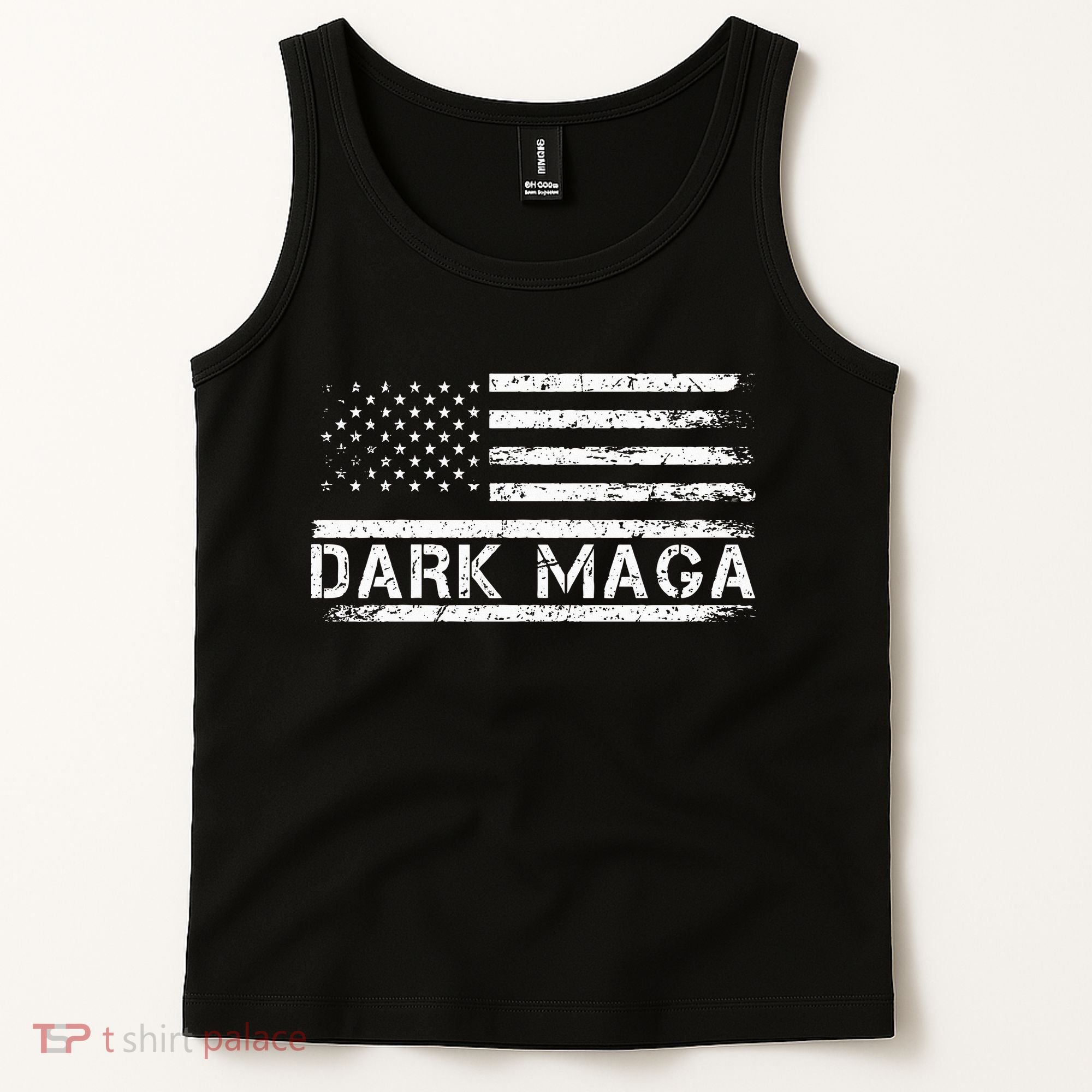 Dark Maga Patriotic Trump Republicans Conservatives Apparel Tank Top