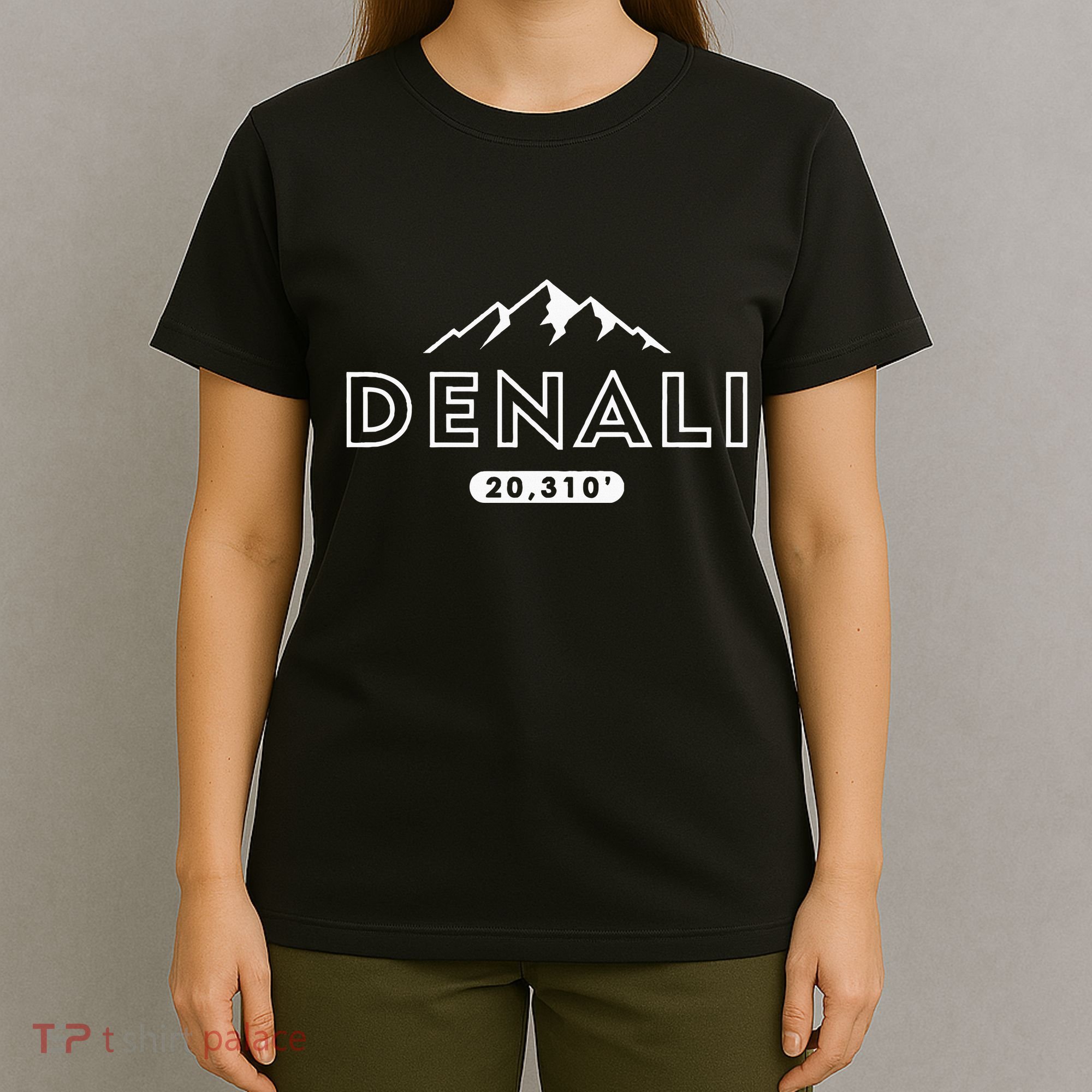 Denali Mountain Peak Elevation Alaska National Park T-Shirt