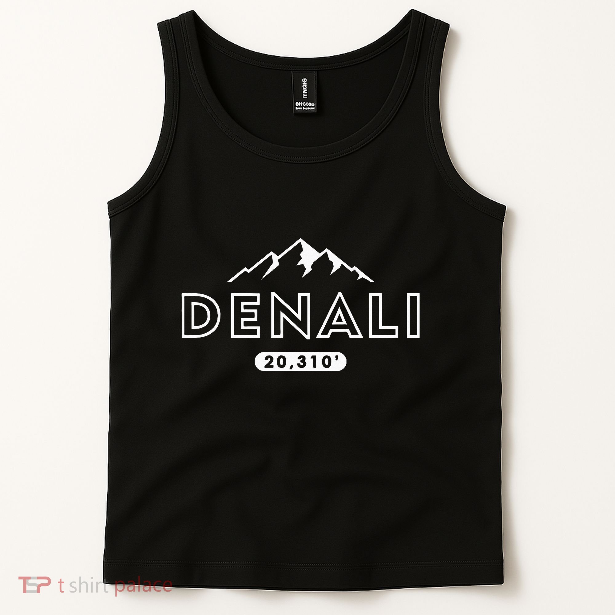Denali Mountain Peak Elevation Alaska National Park Tank Top