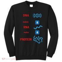 Dna Makes Rna Makes Protein Molecular Cell Biology Sweatshirt thumb 0