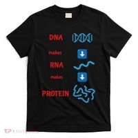 Dna Makes Rna Makes Protein Molecular Cell Biology T-Shirt thumb 0