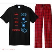 Dna Makes Rna Makes Protein Molecular Cell Biology Pajama Set thumb 0