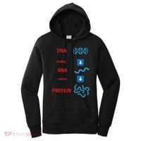 Dna Makes Rna Makes Protein Molecular Cell Biology Women's Hoodie thumb 0