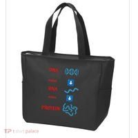 Dna Makes Rna Makes Protein Molecular Cell Biology Tote Bag thumb 3