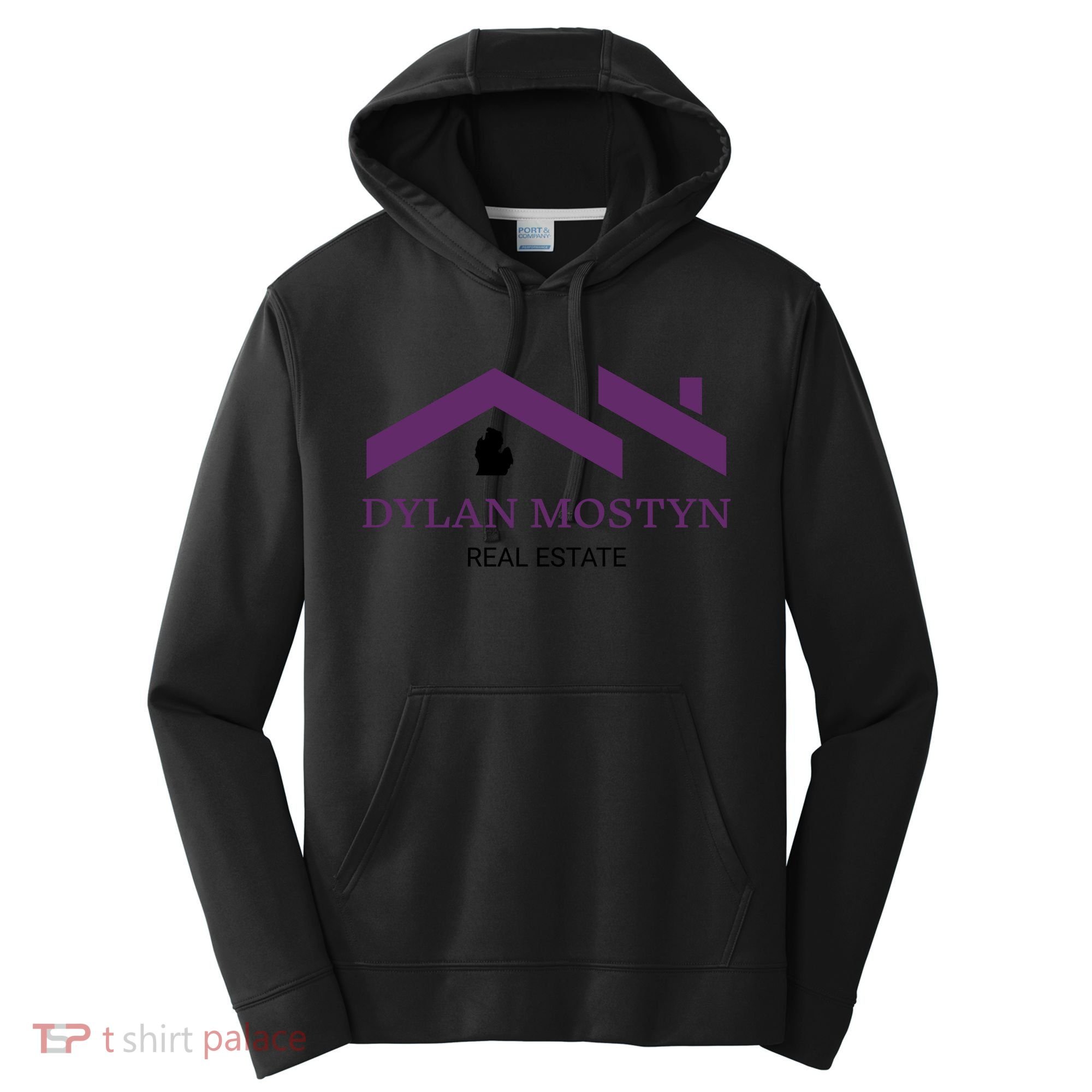 Dylan Mostyn Real Estate Performance Fleece Hoodie