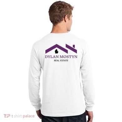 Dylan Mostyn Real Estate Long Sleeve Shirt back