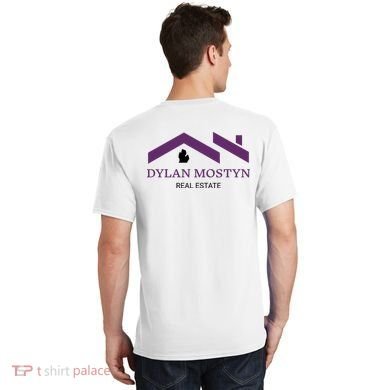 Dylan Mostyn Real Estate T-Shirt back