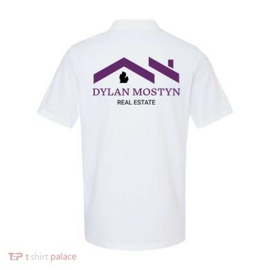 Dylan Mostyn Real Estate Polo back