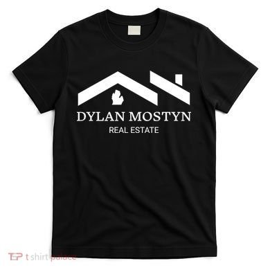 Dylan Mostyn Real Estate Black & White Logo T-Shirt